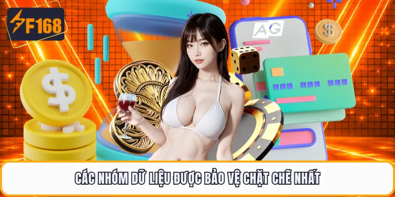 Các nhóm dữ liệu được bảo vệ chặt chẽ nhất